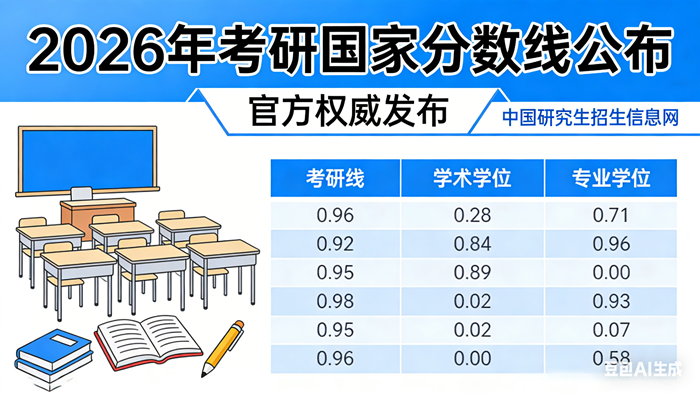 2026年考研国家线公布